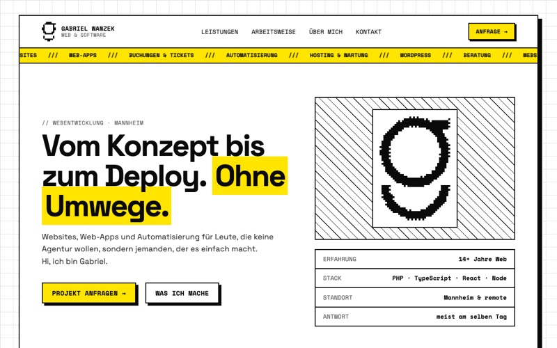 Screenshot der aktuellen Seite, v6